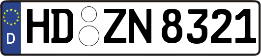 HD-ZN8321