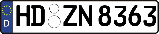 HD-ZN8363