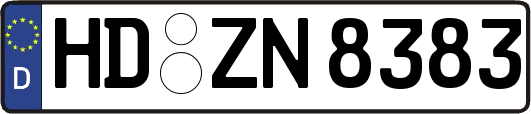 HD-ZN8383