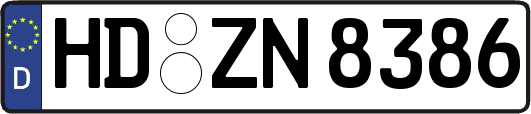HD-ZN8386