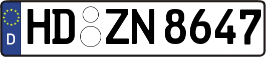 HD-ZN8647