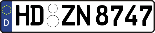 HD-ZN8747