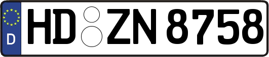 HD-ZN8758