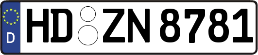 HD-ZN8781