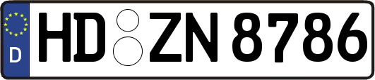 HD-ZN8786