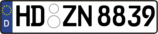 HD-ZN8839