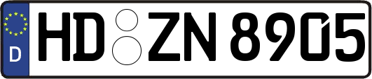 HD-ZN8905