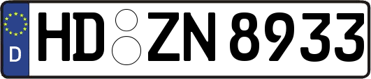 HD-ZN8933