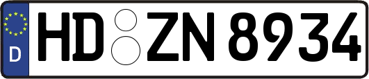HD-ZN8934