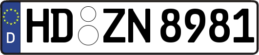 HD-ZN8981