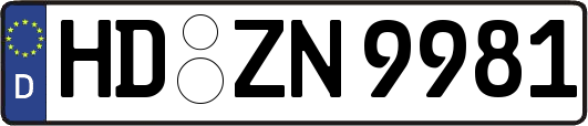 HD-ZN9981