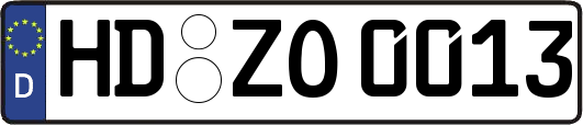 HD-ZO0013