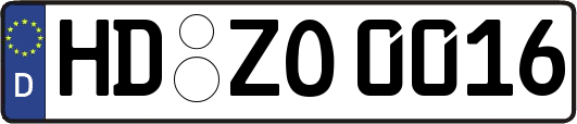 HD-ZO0016