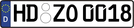 HD-ZO0018