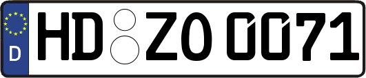 HD-ZO0071