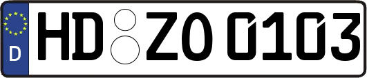 HD-ZO0103