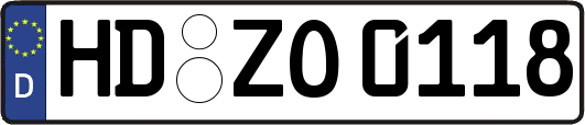 HD-ZO0118