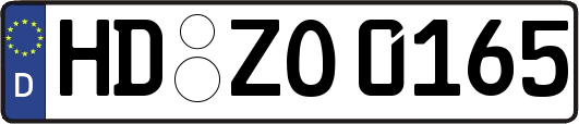 HD-ZO0165