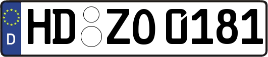 HD-ZO0181