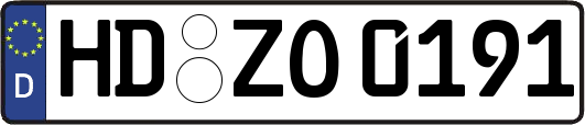 HD-ZO0191