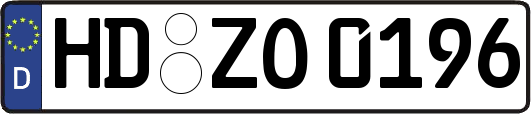 HD-ZO0196