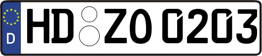 HD-ZO0203