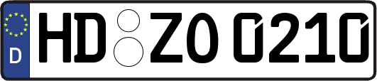 HD-ZO0210