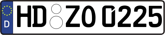 HD-ZO0225