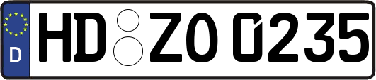 HD-ZO0235