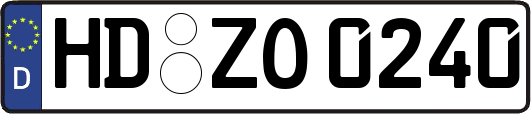 HD-ZO0240