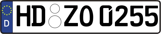 HD-ZO0255