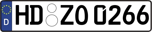 HD-ZO0266