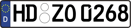 HD-ZO0268