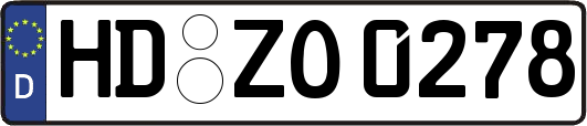HD-ZO0278