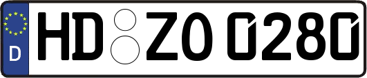 HD-ZO0280