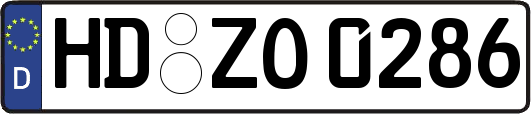 HD-ZO0286