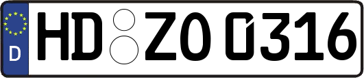 HD-ZO0316