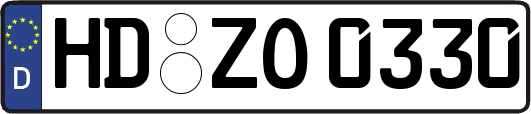 HD-ZO0330