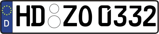 HD-ZO0332