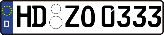 HD-ZO0333