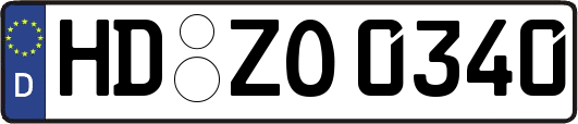 HD-ZO0340