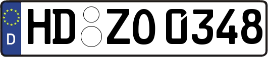 HD-ZO0348