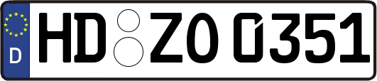 HD-ZO0351