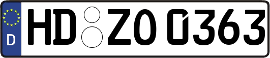 HD-ZO0363