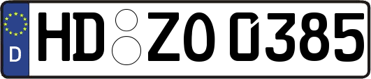 HD-ZO0385