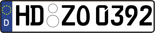 HD-ZO0392