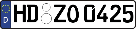 HD-ZO0425
