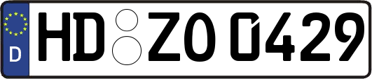 HD-ZO0429