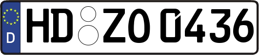 HD-ZO0436