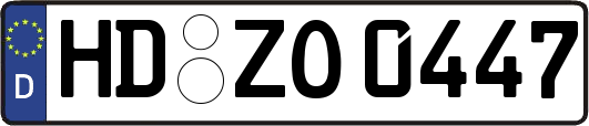 HD-ZO0447